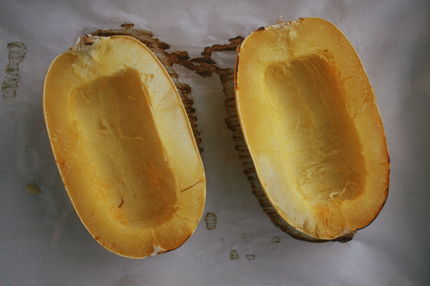 Spaghetti Squash after oven