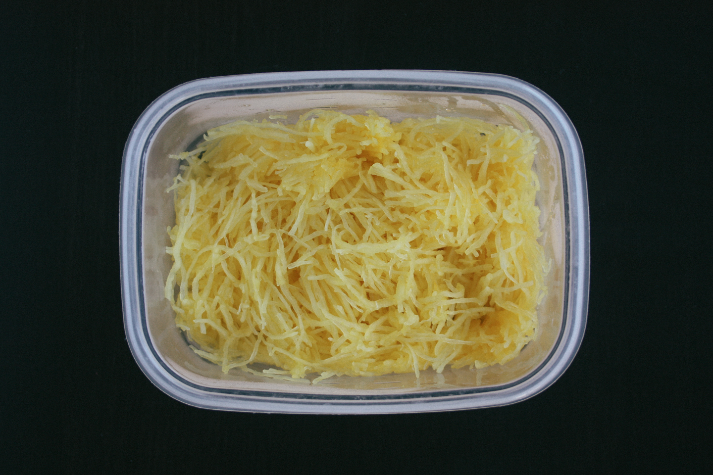 Spaghetti Squash after shredding