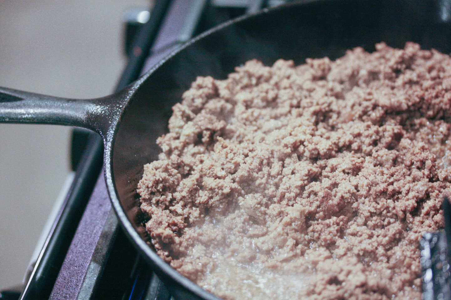 Grass fed ground beef