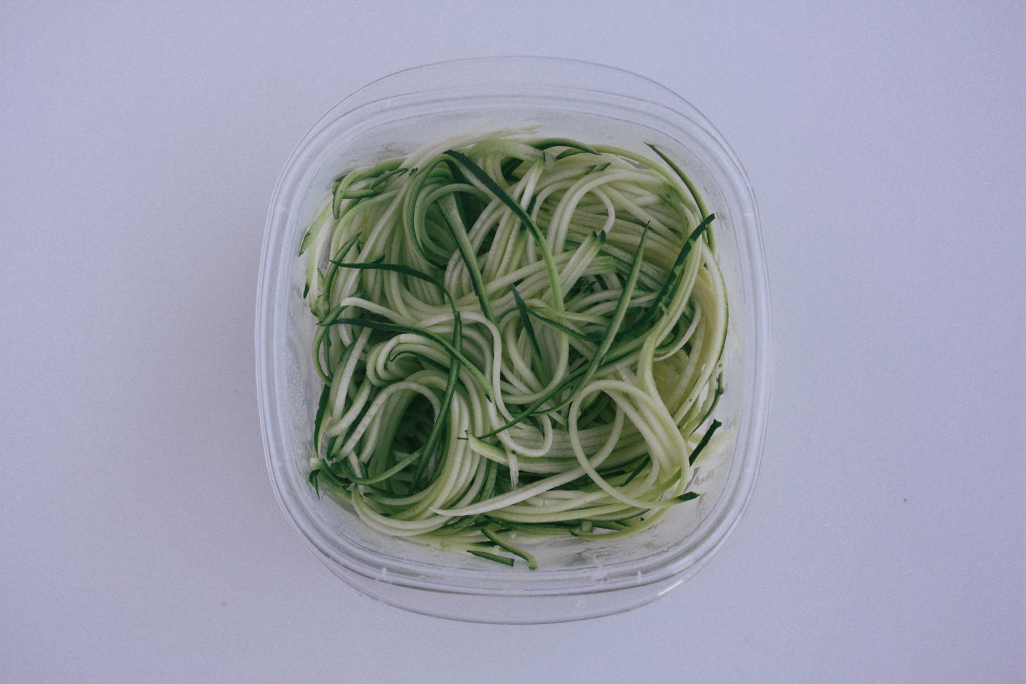 Zucchini after the microwave