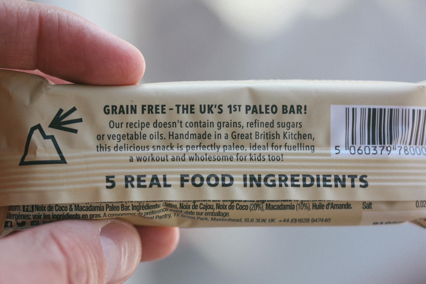 The Primal Pantry Paleo Bar