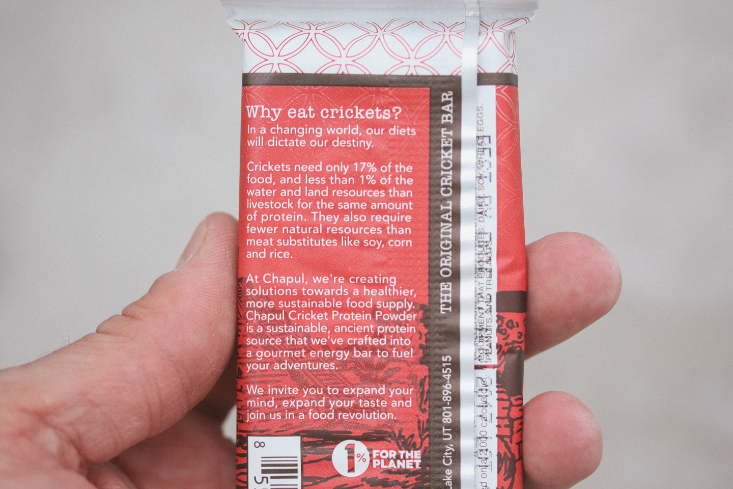 Reformulated Chapul Cricket Bar Review