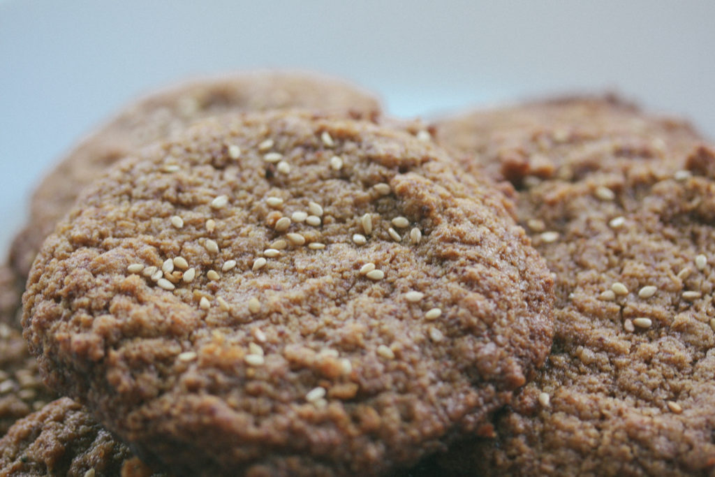 Simple Sesame Seed Butter Cookies That's So Primal