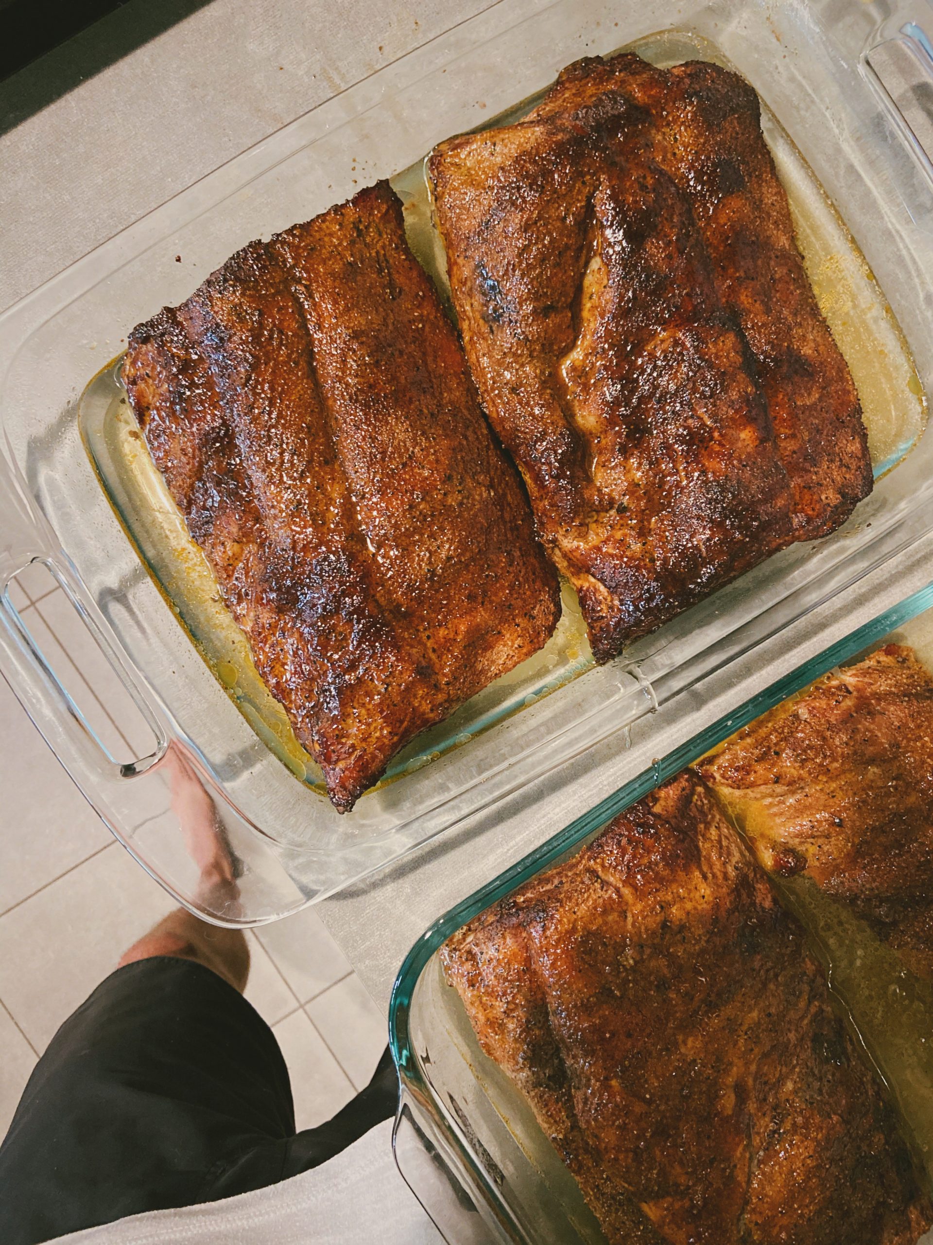 Dad’s 3-2-1 Smoked Ribs